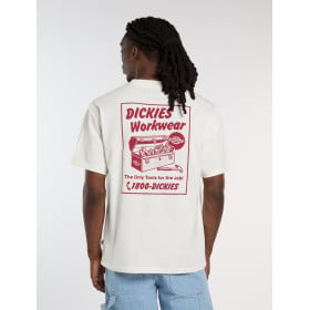 DICKIES DRY RIDGE SS TEE EGRET