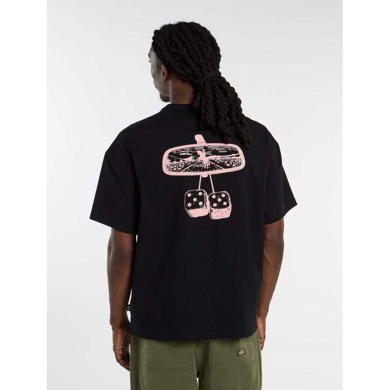 Dickies Polk Tee Black | T-shirt Workwear Homme