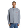 Chemise Dickies Hickory Work Shirt LS Retro Indigo – Workwear Homme