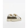 VEJA V-82 White Natural Khaki – Baskets rétro éco-responsables en cuir