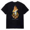 TOY MACHINE TEE SS TEMPLETON CHARRED CROSS BLACK