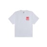 Obey Time To Call Tee White – T-shirt blanc streetwear graphique