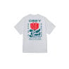 Obey In Bloom Tee White – T-shirt blanc streetwear floral