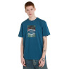 ELEMENT TEE SS POOLSIDE MALLARD BLUE BQH0