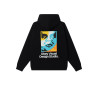 Sweat à Capuche OBEY Visual Design Studio Hood Black – Hoodie Streetwear Homme