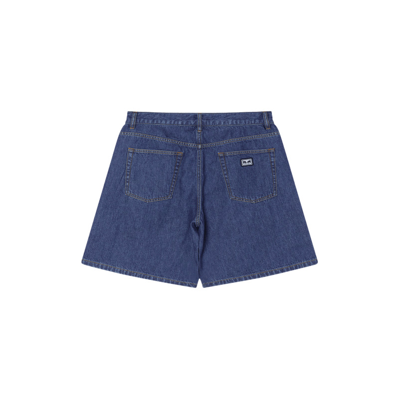 Short OBEY Emerson Denim Stone Wash – Streetwear Homme