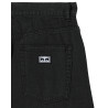 Short OBEY Emerson Denim Washed black – Streetwear Homme