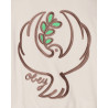Sweat Cropped OBEY Dove Hood Birch – Hoodie Streetwear Femme