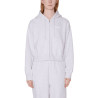 OBEY W’ League Cropped Zip Hood Ash Grey – Hoodie Femme Tendance