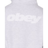 OBEY W’ League Cropped Zip Hood Ash Grey – Hoodie Femme Tendance