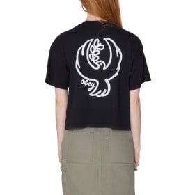 OBEY W' ROUND DOVE TEE...