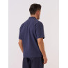 Universal Works Road Shirt Navy – Chemise Lin Homme Été