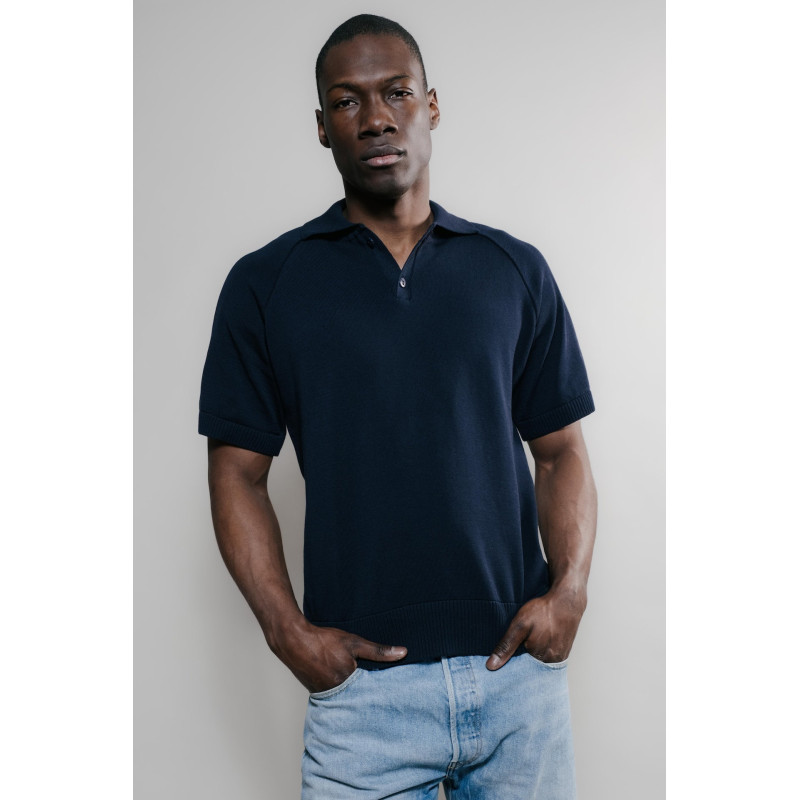 Polo Sevan Marine Nitto Knitwear | Polo Homme Maille