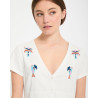 Robe Chemise Femme Blanche Volcom Bruno Lucas