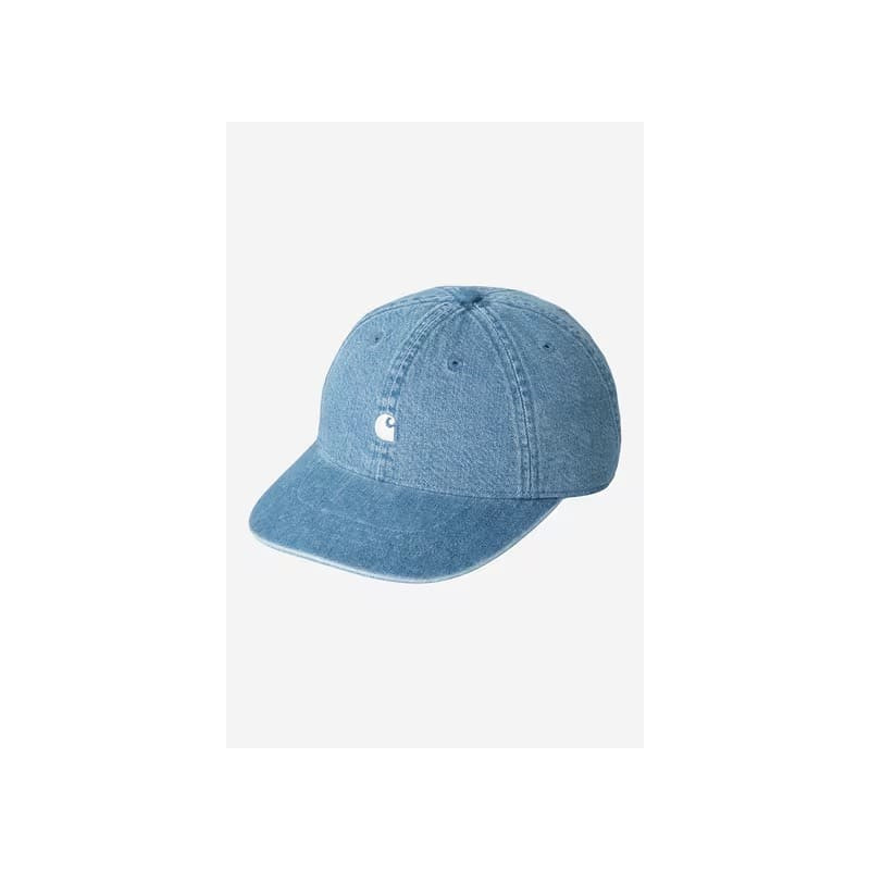 Carhartt Lucas Cap Blue Bleached | Casquette Streetwear