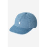 Carhartt Lucas Cap Blue Bleached | Casquette Streetwear