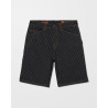 Volcom Work Dialed Short Black Stripe – Short Workwear Homme
