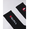 Edwin Kamifuji Socks Black – Chaussettes Noirs Inspiration Japonaise