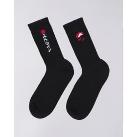 EDWIN KAMIFUJI SOCKS BLACK