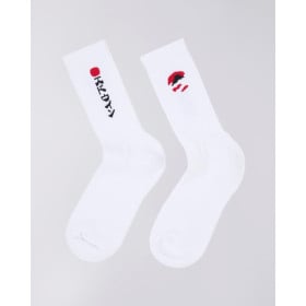 EDWIN KAMIFUJI SOCKS WHITE