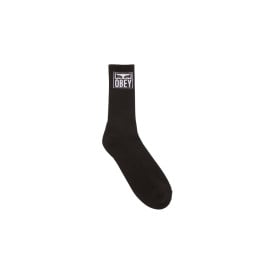 OBEY EYES ICON SOCKS BLACK