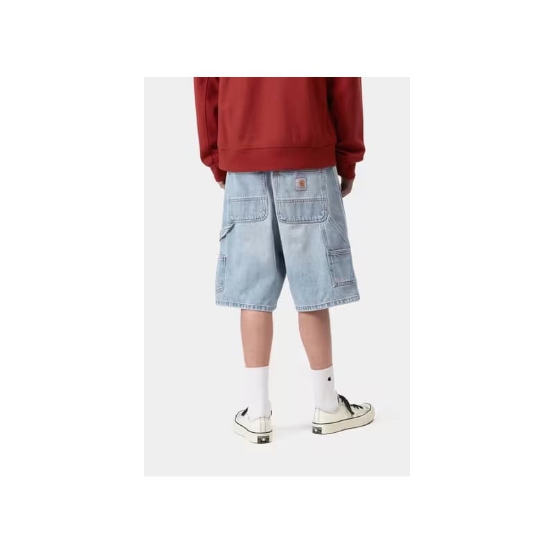 Carhartt WIP OG Double Knee Short Bleu Délavé | Short Workwear Homme