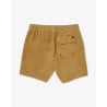 Short RVCA Escape Elastic Cord Ochre – Short Homme Velours Côtelé