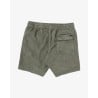 Short RVCA Escape Elastic Cord Sage Leaf – Short Homme Velours