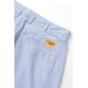 Service Works Part Timer Short Seersucker Navy | Short Workwear Homme