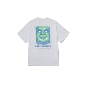 OBEY CHALKY TEE WHITE