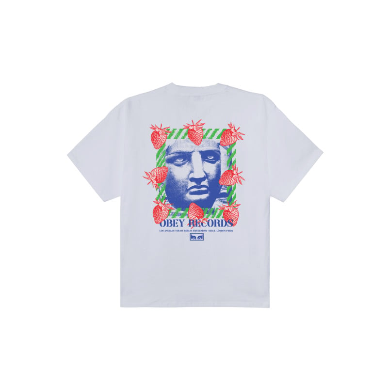 Obey Garden Tee White | T-shirt Streetwear Graphique