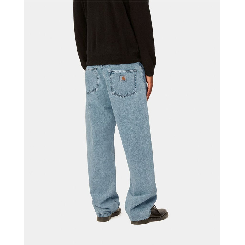 Carhartt WIP Landon Pant Blue Bleached | Jean Loose Homme