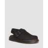 Dr. Martens Jorge II Black Suede – Mules Homme & Femme en Daim Noir