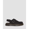 Dr. Martens Jorge II Black Suede – Mules Homme & Femme en Daim Noir