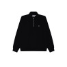 OBEY Bold Works Mock Neck Black – Sweat Col Montant Homme