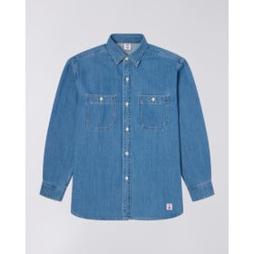 EDWIN WORK SHIRT LIGHT BLUE...