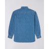 EDWIN Work Shirt Light Blue Used – Chemise en Denim Homme
