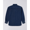 EDWIN Work Shirt Blue Dark Used – Chemise en Denim Homme Workwear