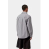 Carhartt WIP Mercer Shirt Graphite Wax Stone Washed – Chemise Workwear