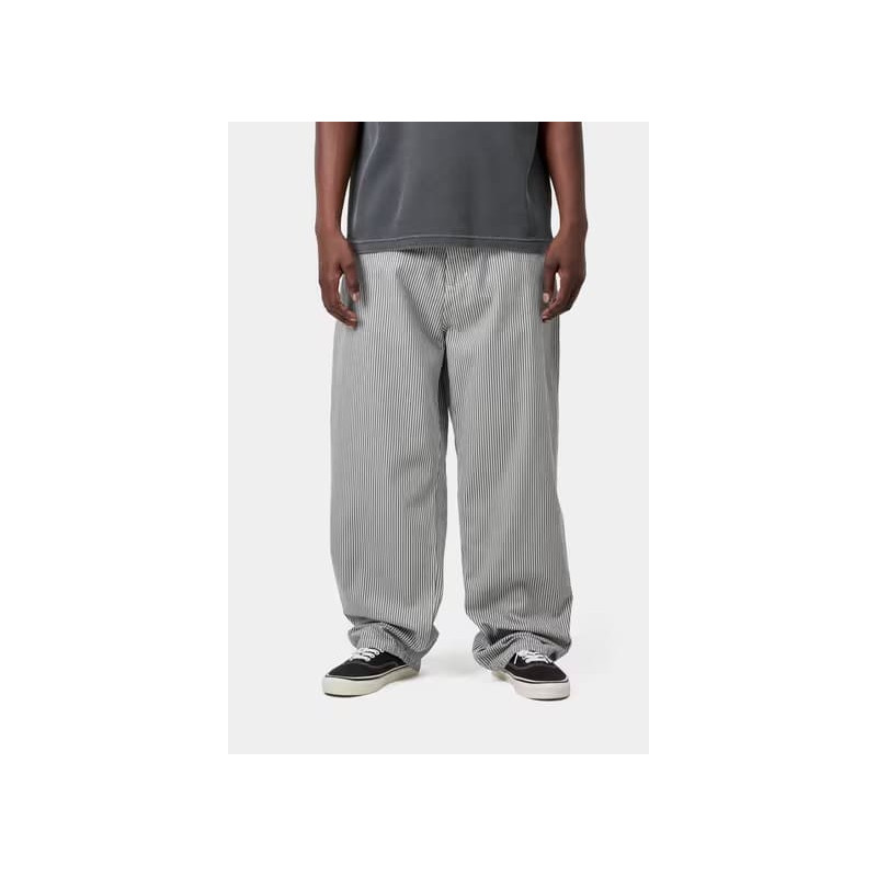 Pantalon Carhartt Mercer Single Knee Hickory Stripe Graphite