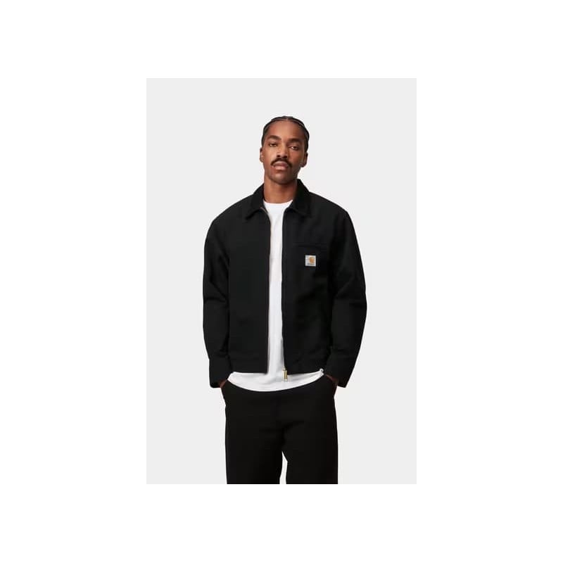 Carhartt Detroit Jacket Summer Black Canvas – Veste Workwear Homme