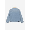 Carhartt WIP OG Detroit Jacket Blue Dusty H Brown – Veste Workwear Iconique