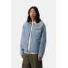 Carhartt WIP OG Detroit Jacket Blue Dusty H Brown – Veste Workwear Iconique