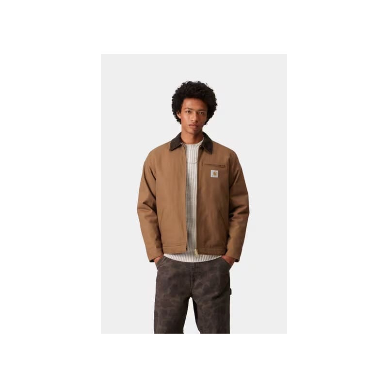Carhartt WIP Detroit Jacket Hamilton Brown Rigid – Homme