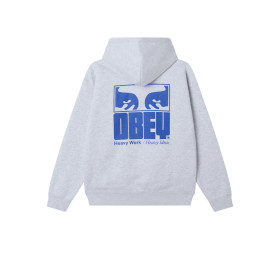 OBEY HEAVY IDEAS HOOD ASH GREY