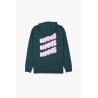 Bisous Skateboards Sonics Hoodie Forest Pink | Sweat à Capuche Unisexe