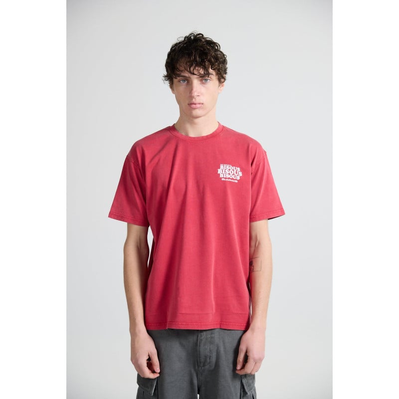 T-shirt Bisous Skateboards Grease Red | Street Skate