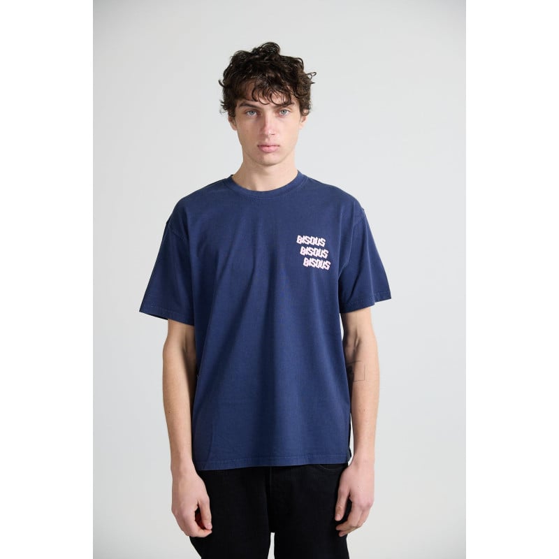 T-shirt Bisous Skateboards X3 New Navy | Street Skate