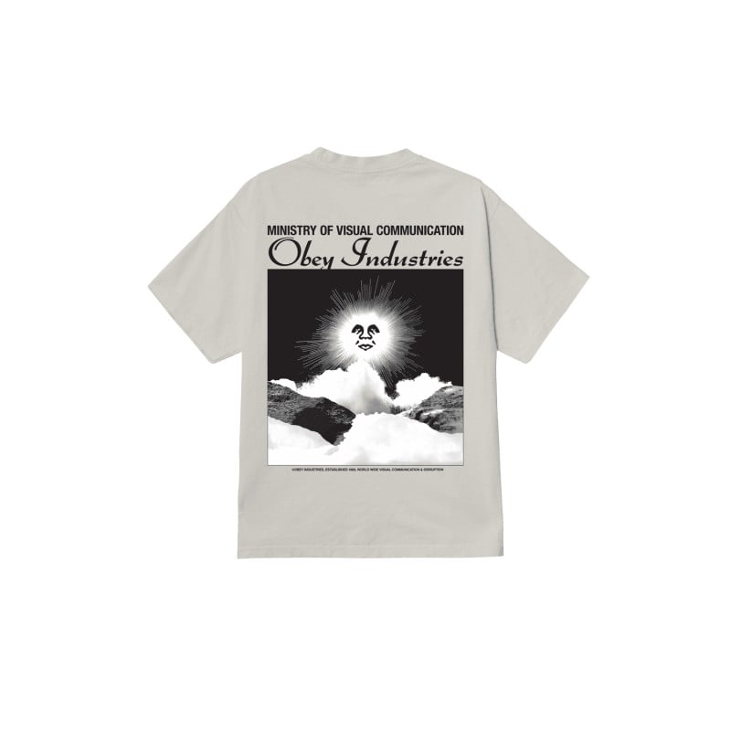 OBEY Ministry Tee Pigment Chalk White | Art Street