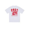 OBEY Newstand Tee White | Art Street & Graphic